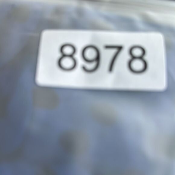 NWOT Bl^nk London AnthropologieBlue Polka Dot Sheer Long Sleeve Blouse - Size M - Picture 10 of 10